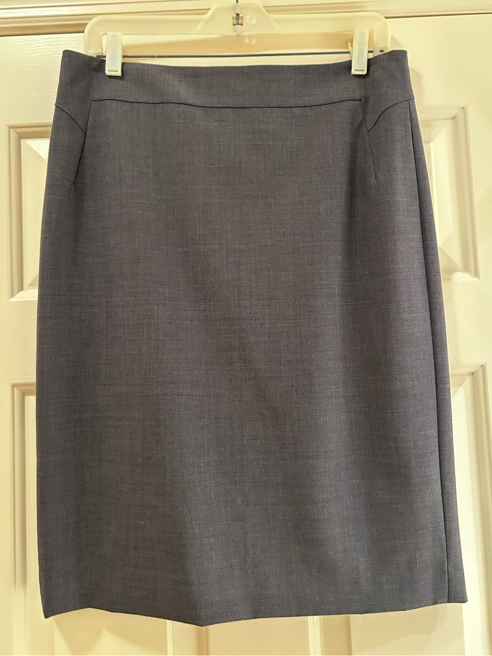 Ann Taylor Charcoal Gray Pencil Skirt